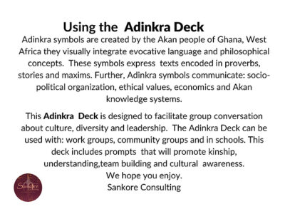 Adinkra Dialog Deck: Digital Version